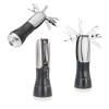 LÁMPARA LORETTO NEGRO (HR 03 - ACERO INOX. /PLÁSTICO)(F)