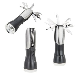 LÁMPARA LORETTO NEGRO (HR 03 - ACERO INOX. /PLÁSTICO)(F)