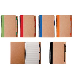 LIBRETA BOSTON NARANJA (LE OO1 - CARTÓN)(F)