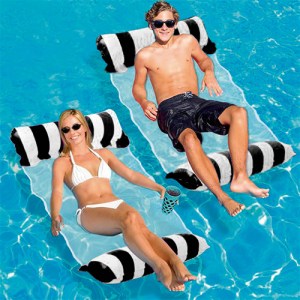 COLCHONETA POOL NEGRO (TL 028 - PVC)(F)