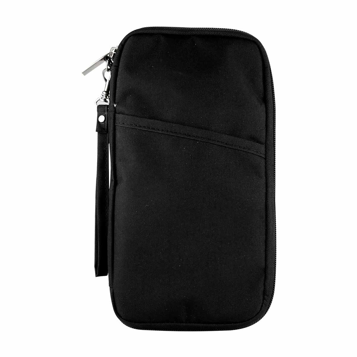 PORTA PASAPORTE SKANA NEGRO M 80640 N (POLIÉSTER)(P)
