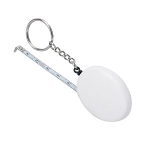 LLAVERO FLEXÓMETRO GISORS BLANCO PRO 002 B (PLÁSTICO)(P)