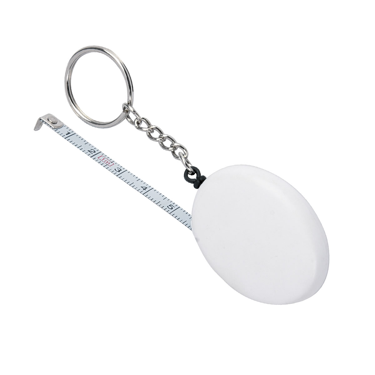 Llavero Flexómetro Gisors Blanco PRO 002 B (Plástico)(P)