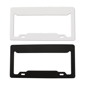 PORTA PLACA NEGRO PRO 024 N (PLÁSTICO)(P)