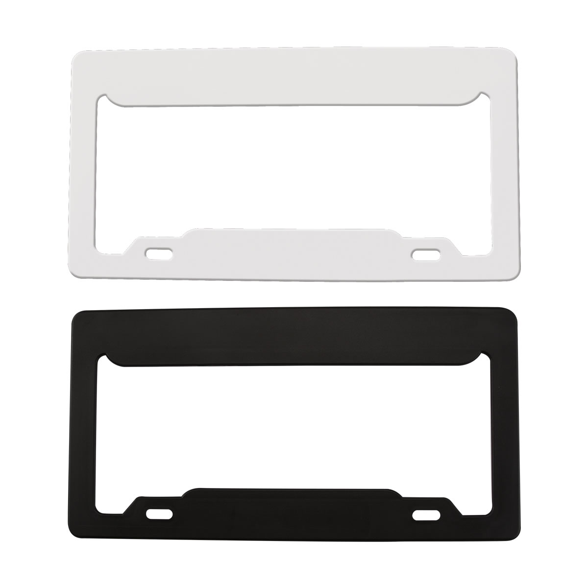 PORTA PLACA NEGRO PRO 024 N (PLÁSTICO)(P)