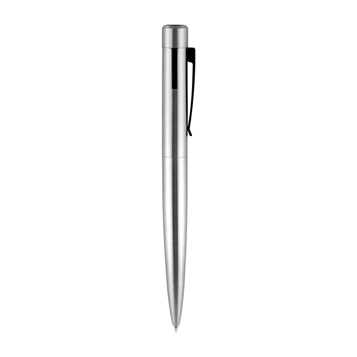 BOLÍGRAFO USB 8 GB ELZ PLATA SH 1920 S (ACERO INOXIDABLE)(P)