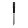BOLÍGRAFO USB 8 GB SHELL NEGRO SH 2220 N (ACERO INOXIDABLE)(P)