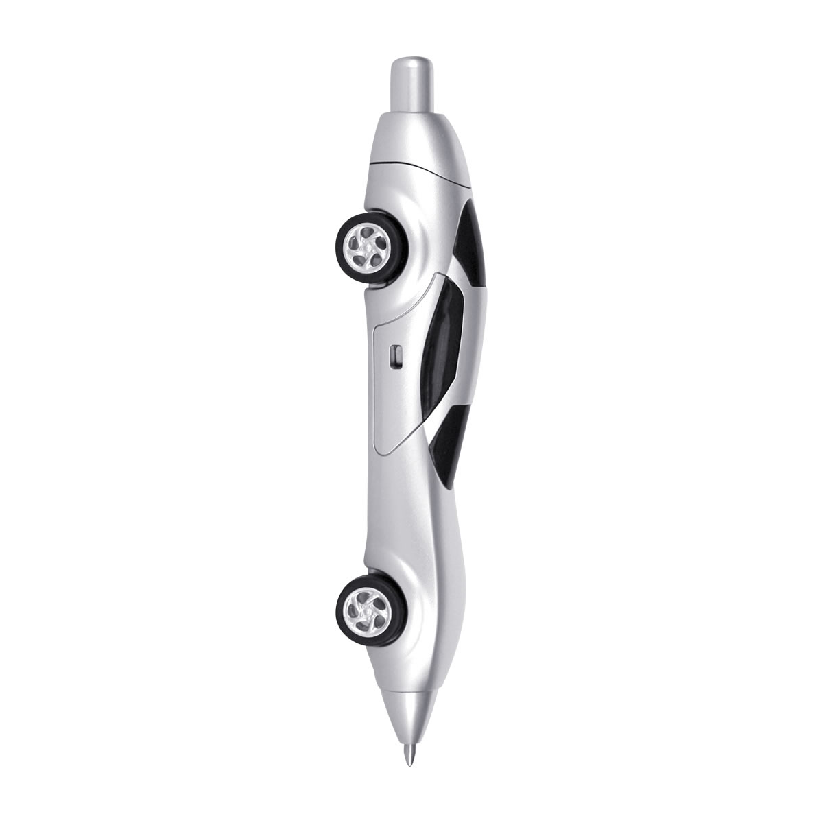 BOLÍGRAFO CAR PLATA MATE SH 8000 S (PLÁSTICO)(P)