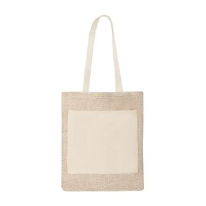 BOLSA LEIRIA BEIGE SIN 158 BE (YUTE / ALGODÓN)(P)