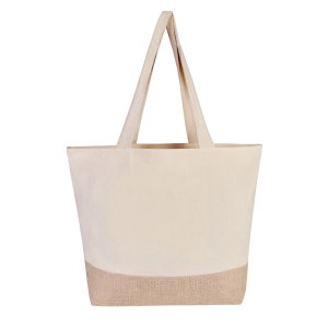 BOLSA CODEINE BEIGE SIN 192 BE (ALGODÓN / YUTE)(P)