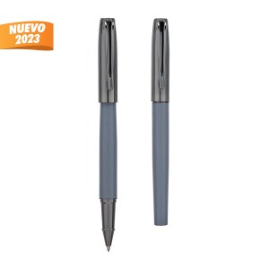 BOLÍGRAFO SEDÁ GRIS RQ 1060 G (METAL)(P)