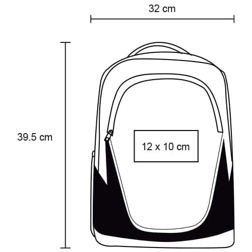 06042022160425_BL128esq.jpg.jpg Mochila Spartacus Gris (BL 128 – poliéster)