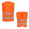 CHALECO SECURE NARANJA (BL 119 - POLIÉSTER)