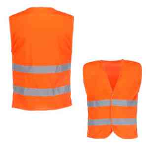 CHALECO SECURE NARANJA (BL 119 - POLIÉSTER)