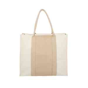 BOLSA MALDIVAS UNICO (BL 161 - ALGODÓN / YUTE)
