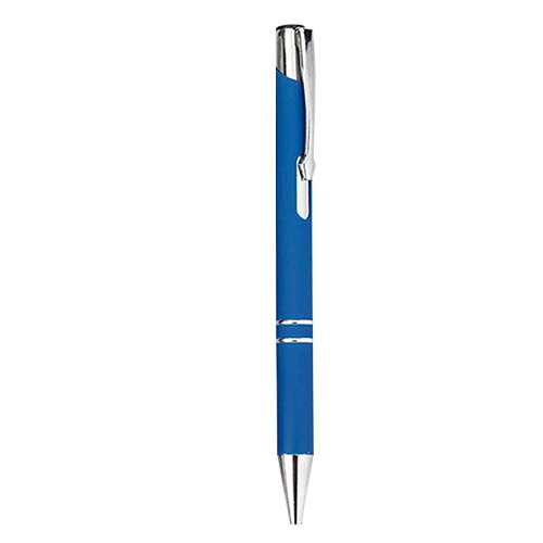 BOLÍGRAFO MABIRA AZUL (AL 9028M - METAL/RUBBER)