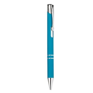 BOLÍGRAFO MABIRA AZUL CLARO (AL 9028M - METAL/RUBBER)