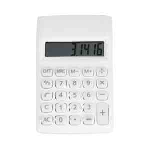 CALCULADORA NIKOLA BLANCO (CA 007 - PLÁSTICO)