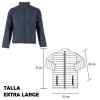 Chamarra Arona Azul-xl (CH 002 - nylon)