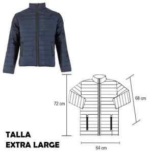CHAMARRA ARONA AZUL-XL (CH 002 - NYLON)
