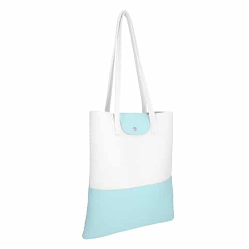 BOLSA NADIA AZUL CLARO (BL 111 - POLIURETANO)