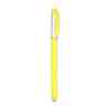 BOLÍGRAFO BOLTON AMARILLO (BP 8598 - PLÁSTICO/RUBBER)