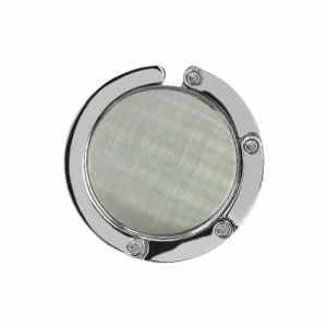 GANCHO OVAL PLATA (CP 031 - METAL)