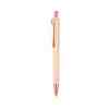 BOLÍGRAFO ARGEL ROSE GOLD (BP 23560 - PLÁSTICO)
