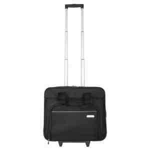 MALETÍN ROLLING LAPTOP CASE NEGRO (BL 195 - POLIÉSTER)