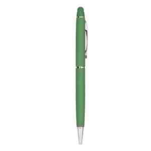 BOLÍGRAFO ISKAM VERDE (AL 18009 - METAL/RUBBER)