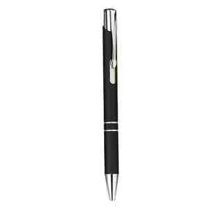 BOLÍGRAFO MABIRA NEGRO (AL 9028M - METAL/RUBBER)