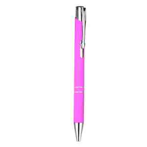 BOLÍGRAFO MABIRA ROSA (AL 9028M - METAL/RUBBER)