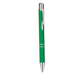 BOLÍGRAFO MABIRA VERDE (AL 9028M - METAL/RUBBER)