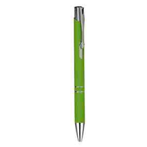 BOLÍGRAFO MABIRA VERDE CLARO (AL 9028M - METAL/RUBBER)