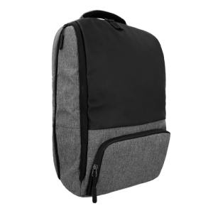 MOCHILA LACROSS NEGRO (BL 084 - POLIÉSTER/VINIPIEL)