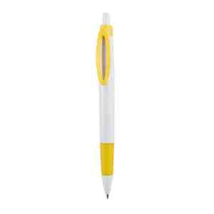 BOLÍGRAFO INDIGO AMARILLO (BP 8384 - PLÁSTICO)