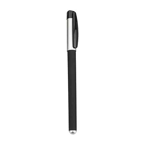 BOLÍGRAFO BOLTON NEGRO (BP 8598 - PLÁSTICO/RUBBER)