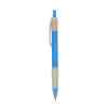 BOLÍGRAFO INIDIANA AZUL (BP 2805W - WHEAT STRAW)