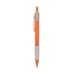 BOLÍGRAFO INIDIANA NARANJA (BP 2805W - WHEAT STRAW)