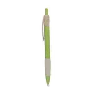BOLÍGRAFO INIDIANA VERDE (BP 2805W - WHEAT STRAW)