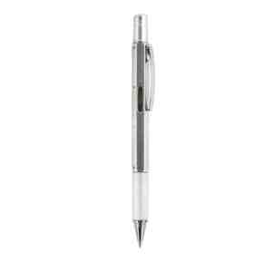 BOLÍGRAFO TREK PLATA (BP 8271 - METAL/PLÁSTICO)