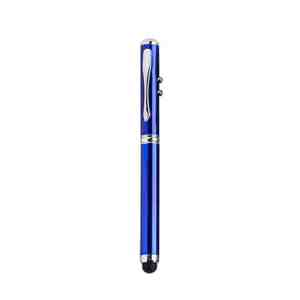 BOLÍGRAFO LEYTON AZUL (AL 7660 - ALUMINIO)