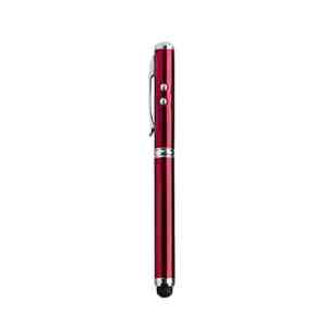 BOLÍGRAFO LEYTON ROJO (AL 7660 - ALUMINIO)