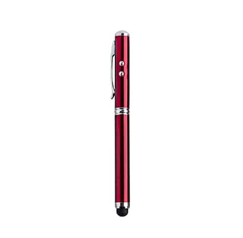 BOLÍGRAFO LEYTON ROJO (AL 7660 - ALUMINIO)