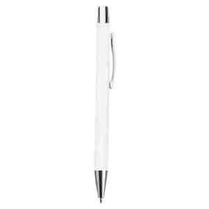 BOLÍGRAFO TAGU BLANCO (AL 17020 - METAL/RUBBER)
