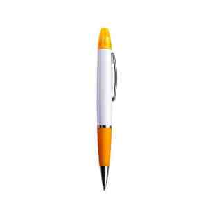 BOLÍGRAFO VECTOR NARANJA (BP 7713B - PLÁSTICO)