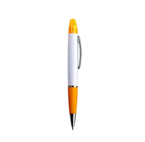 BOLÍGRAFO VECTOR NARANJA (BP 7713B - PLÁSTICO)