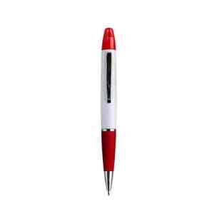 BOLÍGRAFO VECTOR ROJO (BP 7713B - PLÁSTICO)