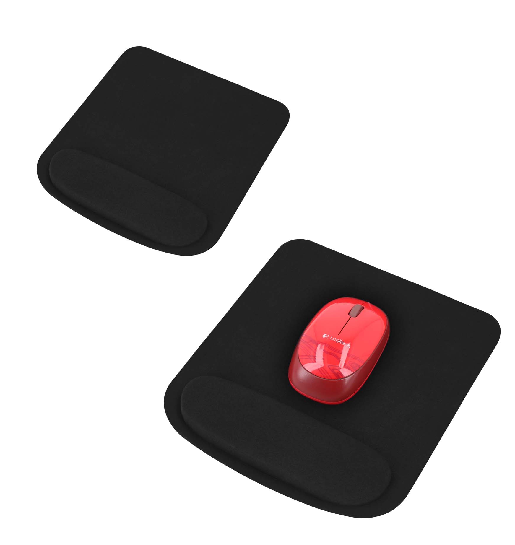 MOUSEPAD WRISTE NEGRO (O 104 - POLIÉSTER)