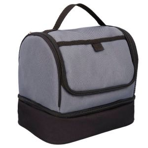 LONCHERA GARDEN GRIS (LON 013 - POLIÉSTER)